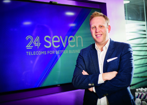 MD and Founder of 24 Seven, David Samuel. 