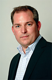 Jeremy Newing, head of marketing, LG