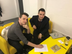 Andrew McLean and David Dungay sign a ground-breaking agreement 